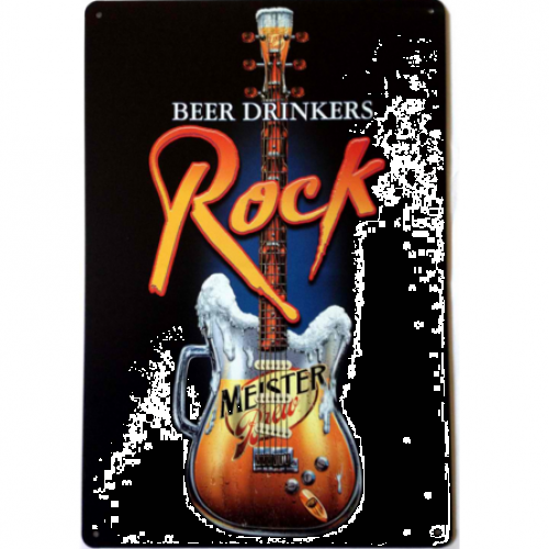 Beer Drinkers Rock Guitar Cup